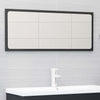 2 Piece Bathroom Furniture Set Grey Chipboard