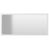 2 Piece Bathroom Furniture Set White Chipboard