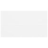 2 Piece Bathroom Furniture Set White Chipboard