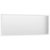 2 Piece Bathroom Furniture Set White Chipboard