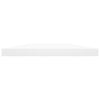 Bookshelf Boards 4 pcs White 60x10x1.5 cm Chipboard