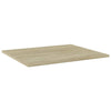 Bookshelf Boards 4 pcs Sonoma Oak 60x50x1.5 cm Chipboard