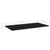 Bookshelf Boards 8 pcs Black 80x20x1.5 cm Chipboard
