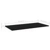 Bookshelf Boards 8 pcs Black 80x30x1.5 cm Chipboard