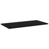 Bookshelf Boards 4 pcs Black 80x40x1.5 cm Chipboard