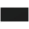 Bookshelf Boards 4 pcs Black 80x40x1.5 cm Chipboard