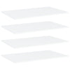 alt="Bookshelf Boards 4 pcs White 80x50x1.5 cm Chipboard"