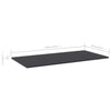 Bookshelf Boards 4 pcs Grey 100x50x1.5 cm Chipboard