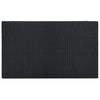 7 Piece Outdoor Bar Set with Cushions Poly Rattan Black