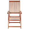 Folding Garden Chairs 4 pcs Solid Acacia Wood