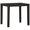 alt="Garden Table Anthracite 79x65x72 cm Plastic"