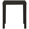 Garden Table Anthracite 79x65x72 cm Plastic