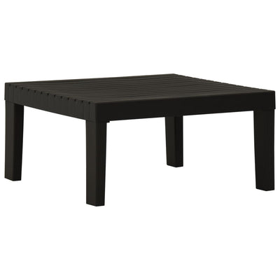 alt="Garden Lounge Table Plastic Grey"