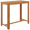 5 Piece Garden Bar Set Brown