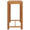 7 Piece Garden Bar Set Brown