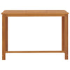 7 Piece Garden Bar Set with Cushions Brown