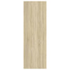 TV Cabinets 2 pcs Sonoma Oak 30.5x30x90 cm Chipboard