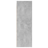 TV Cabinets 2 pcs Concrete Grey 30.5x30x90 cm Chipboard