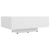 803380 vidaXL Coffee Table White 85x55x31 cm Chipboard