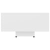 803380 vidaXL Coffee Table White 85x55x31 cm Chipboard