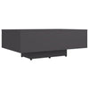 Coffee Table Grey 85x55x31 cm Chipboard