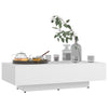 Coffee Table White 115x60x31 cm Chipboard