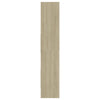 Book Cabinet Sonoma Oak 60x35x180 cm Engineered Wood