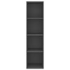 Wall-mounted TV Cabinet Grey 37x37x142.5 cm Chipboard