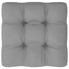 Garden Footstools with Cushions 2 pcs Solid Pinewood