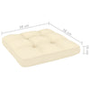 2 Piece Garden Lounge Set Cushions Honey Brown Solid Pinewood