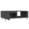 Coffee Table Grey 90x60x35 cm Chipboard