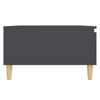 Coffee Table Grey 90x60x35 cm Chipboard