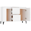 Sideboard White 104x35x70 cm Chipboard