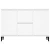 Sideboard White 104x35x70 cm Chipboard