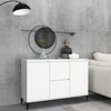 alt="Sideboard White 104x35x70 cm Chipboard""