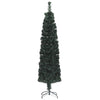 Artificial Slim Christmas Tree with Stand 120 cm Fibre Optic
