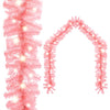 alt="Christmas Garland with LED Lights 20 m Pink"