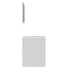 Bathroom Furniture Set White Chipboard