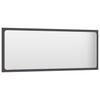 Bathroom Furniture Set Grey Chipboard