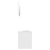 Bathroom Furniture Set White Chipboard