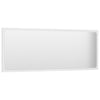 Bathroom Furniture Set White Chipboard