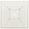 5 Piece Bistro Set Cast Aluminium White