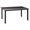 10 Piece Garden Dining Set Black and Anthracite
