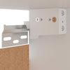 Hanging Corner Cabinet Sonoma Oak 57x57x60 cm Chipboard