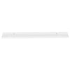 Wall Shelves 2 pcs White 100x9x3 cm