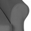 Reclining Chair Light Grey Fabric