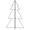 Christmas Cone Tree 160 LEDs Indoor and Outdoor 78x120 cm