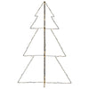 Christmas Cone Tree 200 LEDs Indoor and Outdoor 98x150 cm