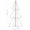 Christmas Cone Tree 300 LEDs Indoor and Outdoor 120x220 cm