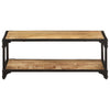 Coffee Table 90x45x35 cm Solid Rough Mango Wood